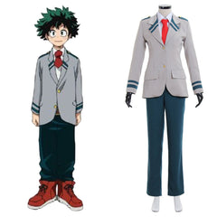 Halloweez My Hero Academia Izuku & Shoto School Uniform Cosplay Outfit - Halloweez