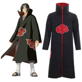 Halloweez Naruto Akatsuki Cloak - Uchiha Itachi Cosplay Costume - Halloweez