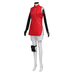 Naruto Sakura Cosplay Costume – Premium Ninja Outfit for Anime Enthusiasts by Halloweez - Halloweez