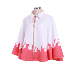 Halloweez Naruto Shippuden Akatsuki Hokage Cloak - Premium Anime Cosplay Costume for Adults - Halloweez