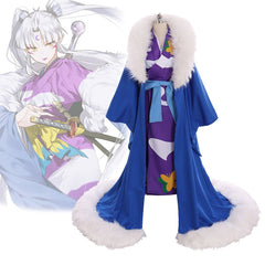 Halloweez Inuyasha Sesshomaru's Mother Elegant Ringetsu Cosplay Costume for Enthusiasts - Halloweez