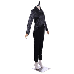 Halloweez Emma Swan Cosplay Outfit - Women's Black Jacket and Pants for Halloween and Carnival Events - Halloweez