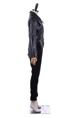 Halloweez Emma Swan Cosplay Outfit - Women's Black Jacket and Pants for Halloween and Carnival Events - Halloweez