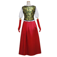 Halloweez Little Red Riding Hood Cloak Costume Dress | Women's Halloween Cosplay Outfit - Halloweez