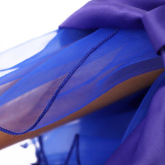 Halloweez Outlander Claire Inspired Violet-Blue Medieval Ball Gown Costume - Halloweez
