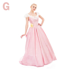 Elegant Pink Rococo Gown Dress | 18th Century Victorian Wedding Dress - Cosplay & Historical Costume by Halloweez - Halloweez