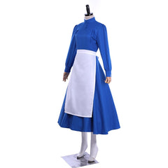 Exclusive Howl's Moving Castle Sophie Hatter Blue Dress Cosplay Costume by Halloweez - Halloweez