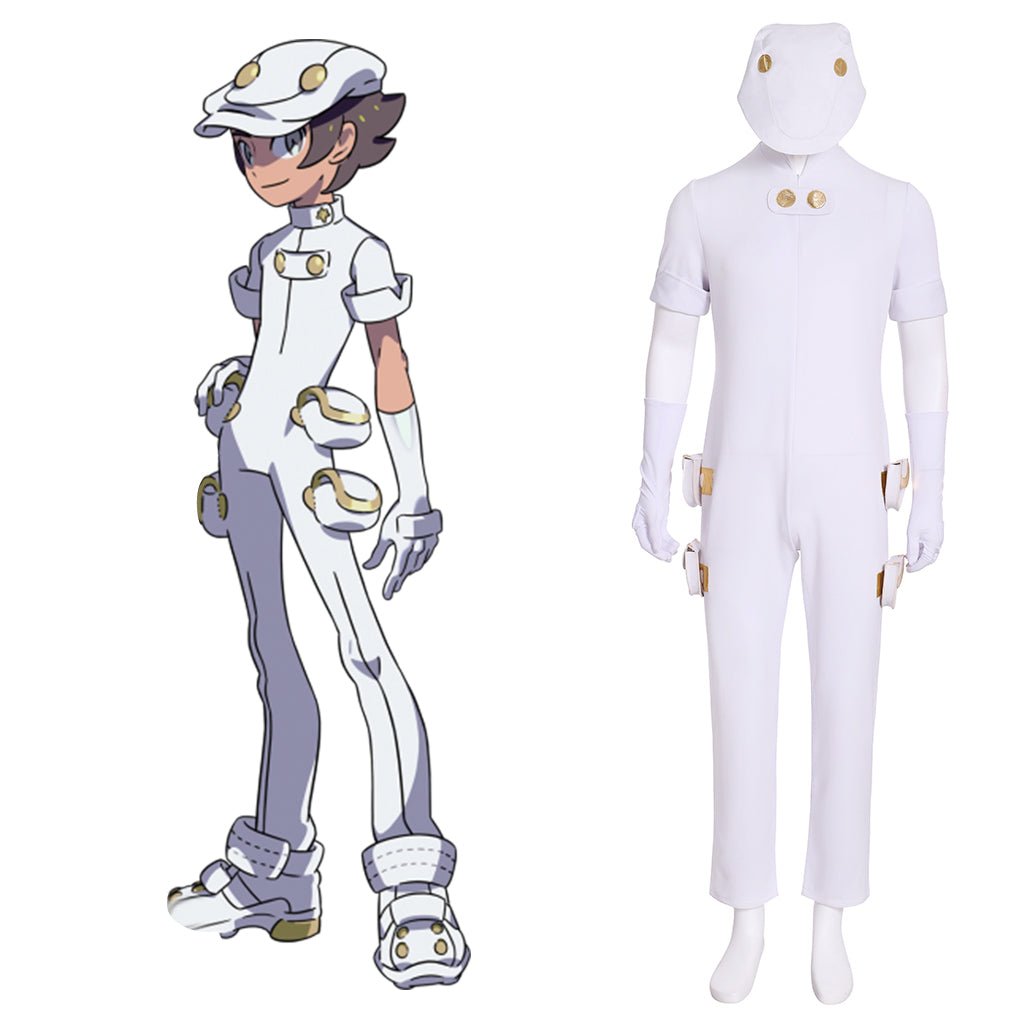 Halloweez Aether Foundation Male Cosplay Costume - Embrace the Pokémon Sun and Moon Adventure - Halloweez