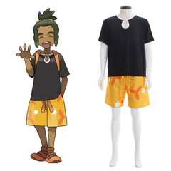 Halloweez PM Sun and Moon Hau Cosplay Costume - Perfect for Anime Enthusiasts - Halloweez