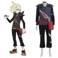 Halloweez Sun and Moon Team Skull Gladion Cosplay Costume - Halloweez
