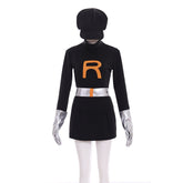 Halloweez Team Rocket Grunt Male Cosplay Costume - Premium A Edition Uniform - Halloweez