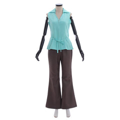 Halloweez Cynthia Cosplay Costume - Premium Pokemon Champion Outfit - Halloweez