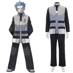 Halloweez Pokémon Team Galactic Leader Cyrus Cosplay Outfit - Transform into the Boss - Halloweez
