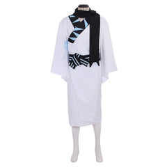 Halloweez Grimsley Cosplay Costume - Premium Dark-Type Elite Four Trainer Gear - Halloweez
