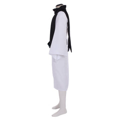 Halloweez Grimsley Cosplay Costume - Premium Dark-Type Elite Four Trainer Gear - Halloweez