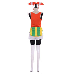 Halloweez Pokemon Omega Ruby and Alpha Sapphire May Cosplay Costume Set with Headwear and Bag - Halloweez