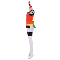 Halloweez Pokemon Omega Ruby and Alpha Sapphire May Cosplay Costume Set with Headwear and Bag - Halloweez