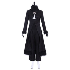 Halloweez Pokémon Sun and Moon Cynthia Cosplay Costume - Full Black Suit - Halloweez