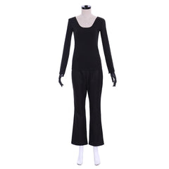 Halloweez Pokémon Sun and Moon Cynthia Cosplay Costume - Full Black Suit - Halloweez