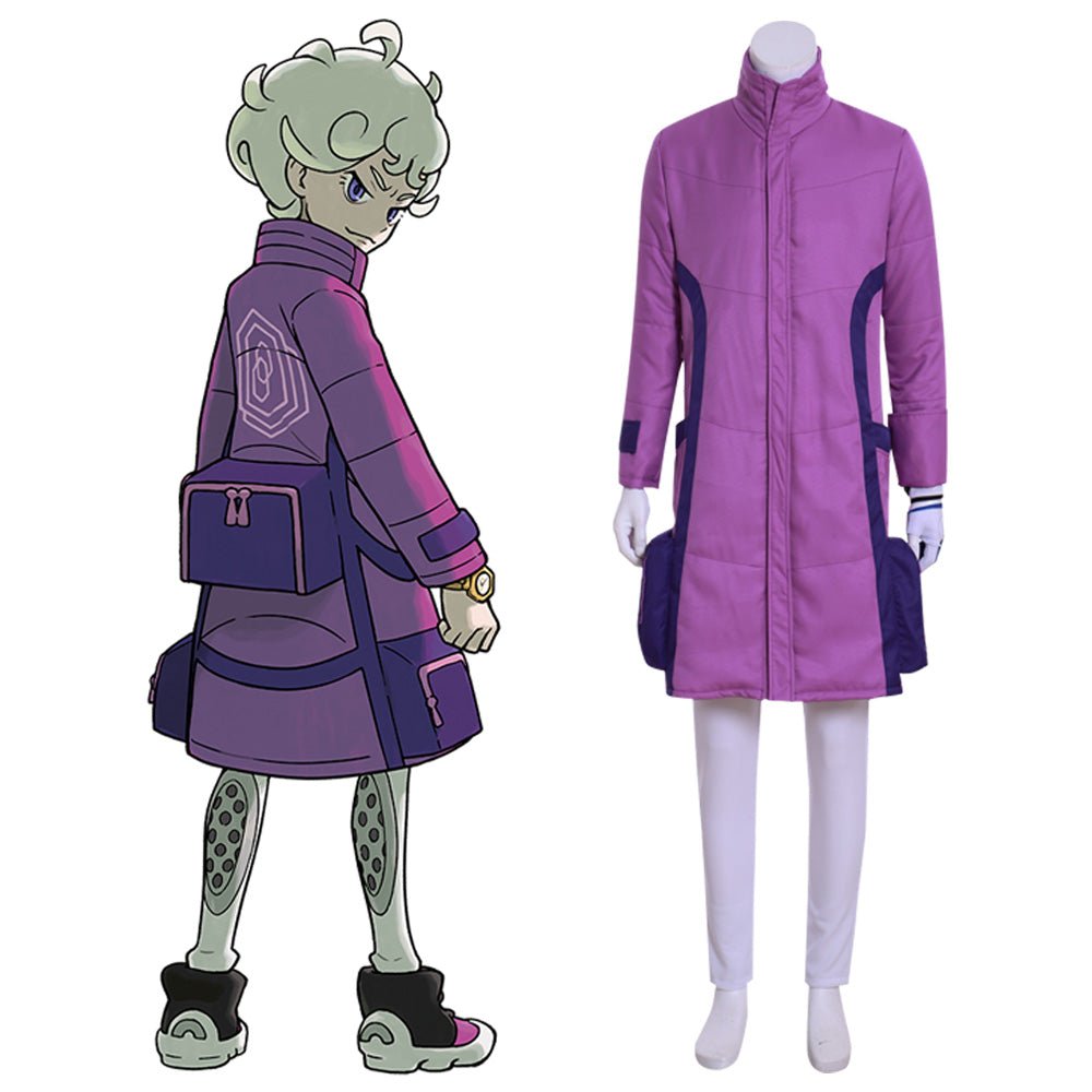 Halloweez Pokémon Sword and Shield Trainer Bede Cosplay Outfit - Halloweez