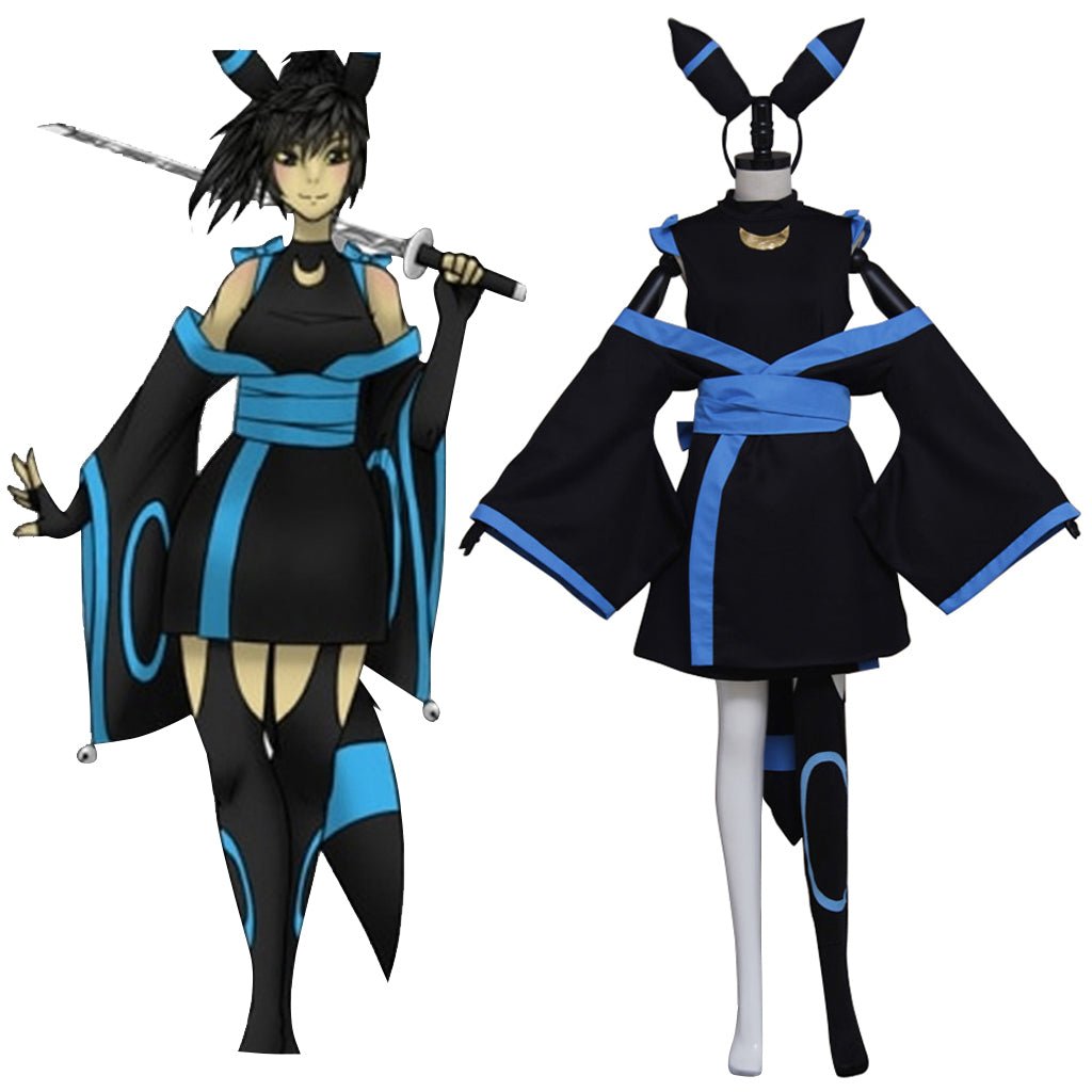 Halloweez Umbreon Human Cosplay Costume Dress - Halloweez