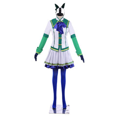 Stunning Halloweez Derby Cosplay Costume with Silence Suzuka Headdress - Halloweez