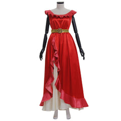 Halloweez Princess Elena of Avalor Cosplay Costume | Disney Inspired Adult Dress for Role Play - Halloweez
