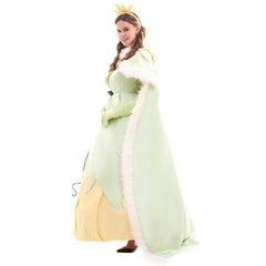 Halloweez Princess Tiana Cosplay Costume | Timeless Elegance for Cosplay and Celebrations - Halloweez