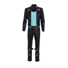 Halloweez Promare Gueira Cosplay Costume - Premium Anime Suit Full Set - Halloweez