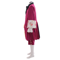 Royal Purple Red Baroque Halloweez Men's Medieval Costume | Stylish Cosplay Suit for Events - Halloweez