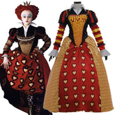 Empress of Hearts Cosplay Costume Dress | Exclusive Ball Gown for Halloween & Special Events - Halloweez