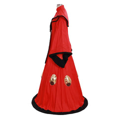 Padme Amidala Cosplay Dress Costume | Custom-Made Red Gown for Star Wars Events - Halloweez