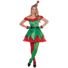 Elegant Red and Green Christmas Tree-Shaped Christmas Clothes - Halloweez Merry Christmas Uniforms - Halloweez