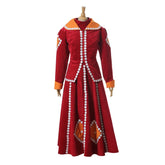 Stunning Red Dress Adult Lady Tremaine Wicked Stepmother Halloweez Cosplay Costume - Halloweez