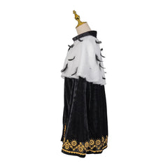 Halloweez King Prince Cosplay Cape - Elegant Mid-Length Cloak for Halloween & Carnival - Halloweez