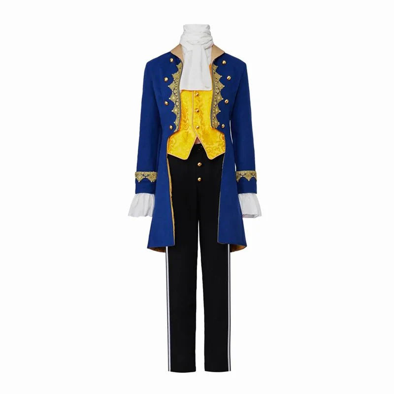 Elegant Halloweez Victorian Prince Uniform Tuxedo - Timeless Noble Men's Regency Dress - Halloweez