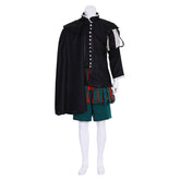 Halloweez Elizabethan Renaissance King Costume - Full Suit with Cloak | Medieval Series - Halloweez