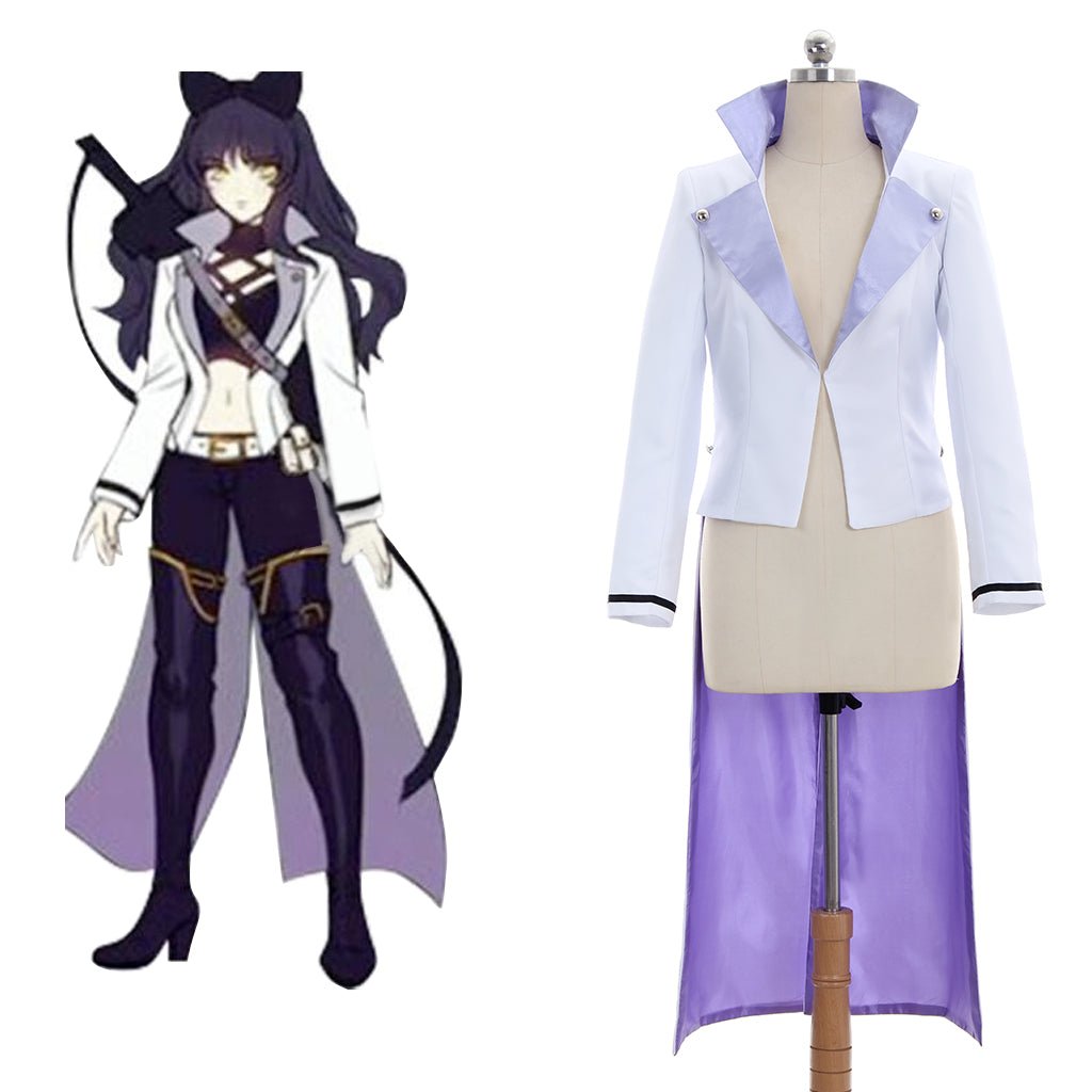 Halloweez Blake Belladonna Cosplay Costume - The Ultimate Stealthy and Stylish Anime Outfit - Halloweez