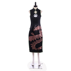 Halloweez Tao Jun Black Cheongsam Cosplay Costume - Halloweez