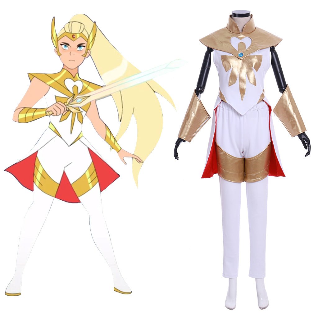 Embrace Your Inner Hero with the Halloweez Adora She-Ra Cosplay Costume from Season 5 - Halloweez