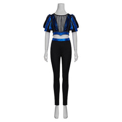 Halloweez Catherine Parr Cosplay Costume | Women's Crop Top and Pants Suit | Music Festival Performance Outfit - Halloweez