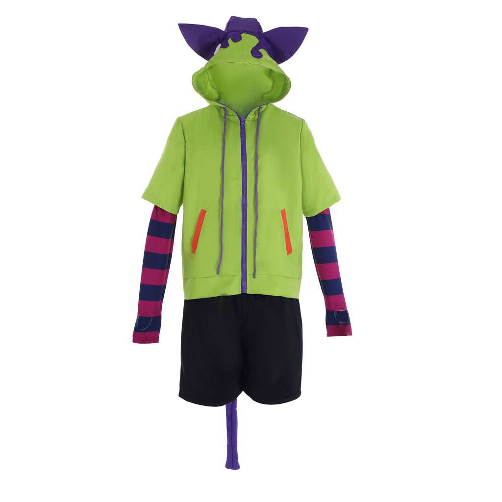 Halloweez Exclusive Miya Chinen Cosplay Outfit with Wig and Zipper Jacket - Halloweez