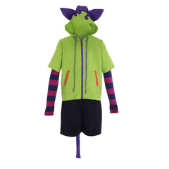 Halloweez Exclusive Miya Chinen Cosplay Outfit with Wig and Zipper Jacket - Halloweez