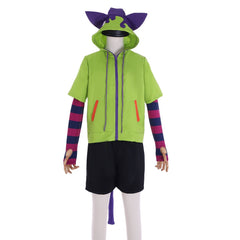 Halloweez Exclusive Miya Chinen Cosplay Outfit with Wig and Zipper Jacket - Halloweez