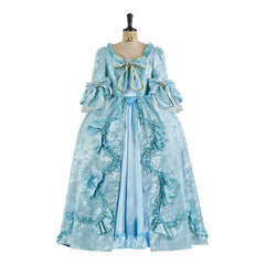 Ethereal Sky Blue Halloweez Rococo Ball Gown | Elegant Gothic Victorian Dress Costume for Women - Halloweez