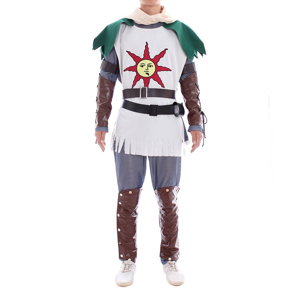 Halloweez Deluxe Solaire Costume - Authentic Sun Warrior Cosplay Suit Custom Made - Halloweez