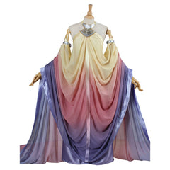 Moon Queen Lake Dress Episode 2 Cosplay Costume - Majestic Fantasy Royalty Ensemble for Enthusiasts and Cosplayers - Halloweez
