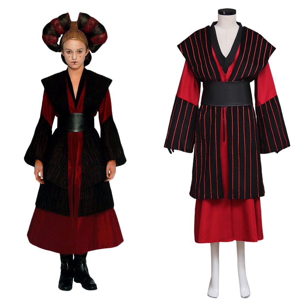 Star Wars Episode I Queen Padme Amidala Cosplay Costume | Halloweez Custom Made Adult Outfit - Halloweez