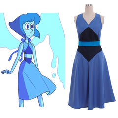 Halloweez Lapis Lazuli Blue Dress Cosplay Costume - Halloweez