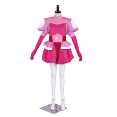 Halloweez Exclusive Spinel Gem Cosplay Costume Set - Pink Dress, Gloves & Socks - Halloweez